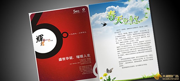 广告公司画册设计