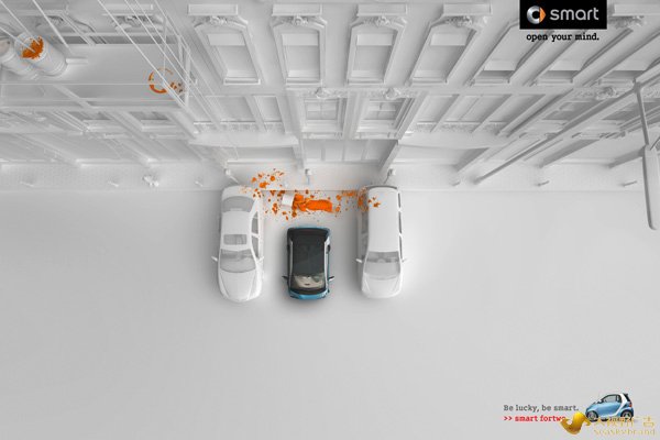 smart汽车系列创意广告欣赏