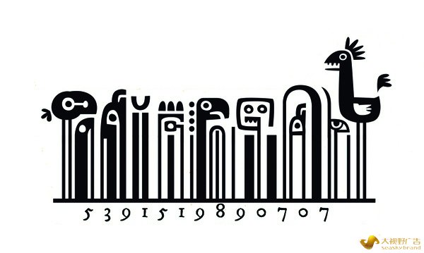 Steve Simpson条形码创意：条条有型，款款有爱！