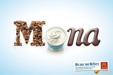 字体在广告中的运用